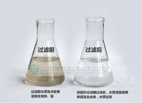 錳砂除鐵錳效果 錳砂除鐵錳效果